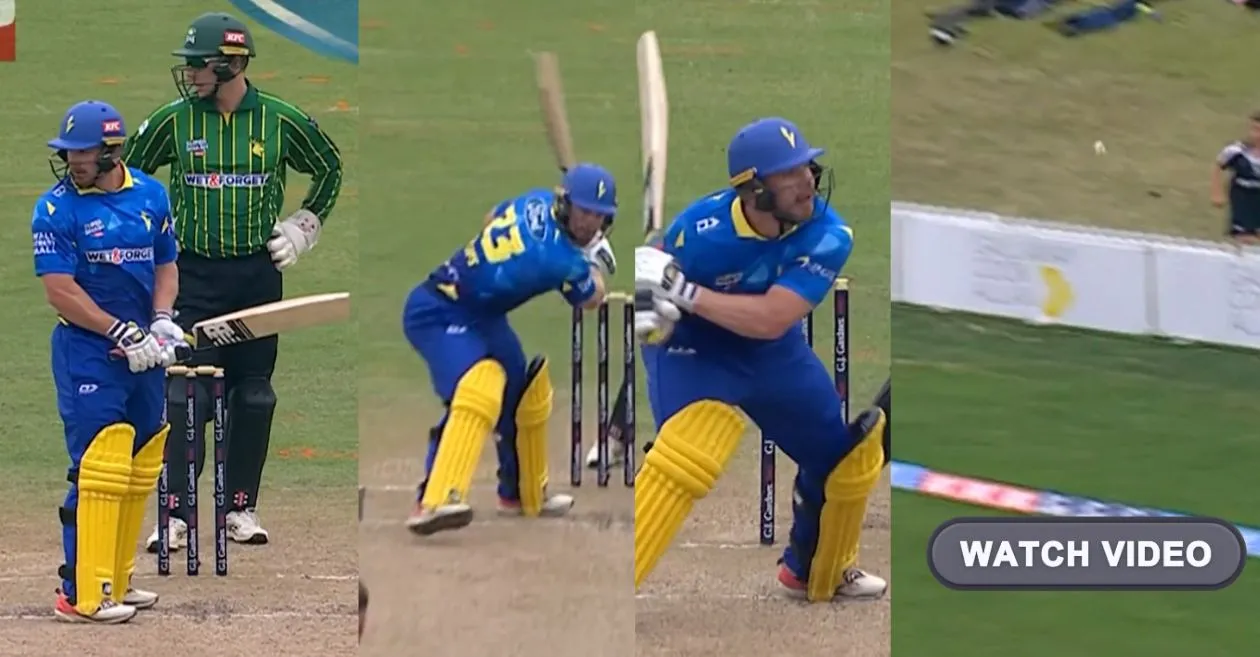 WATCH: Glenn Phillips bats left-handed to hit jaw-dropping sixes in Super Smash 2025-26