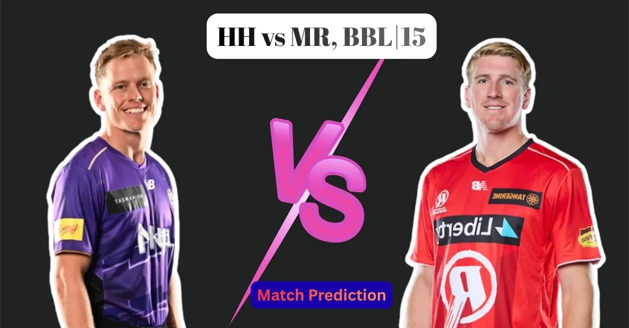 HH vs MR, BBL|15, Match Prediction: Who will win today’s game between Hobart Hurricanes and Melbourne Renegades?