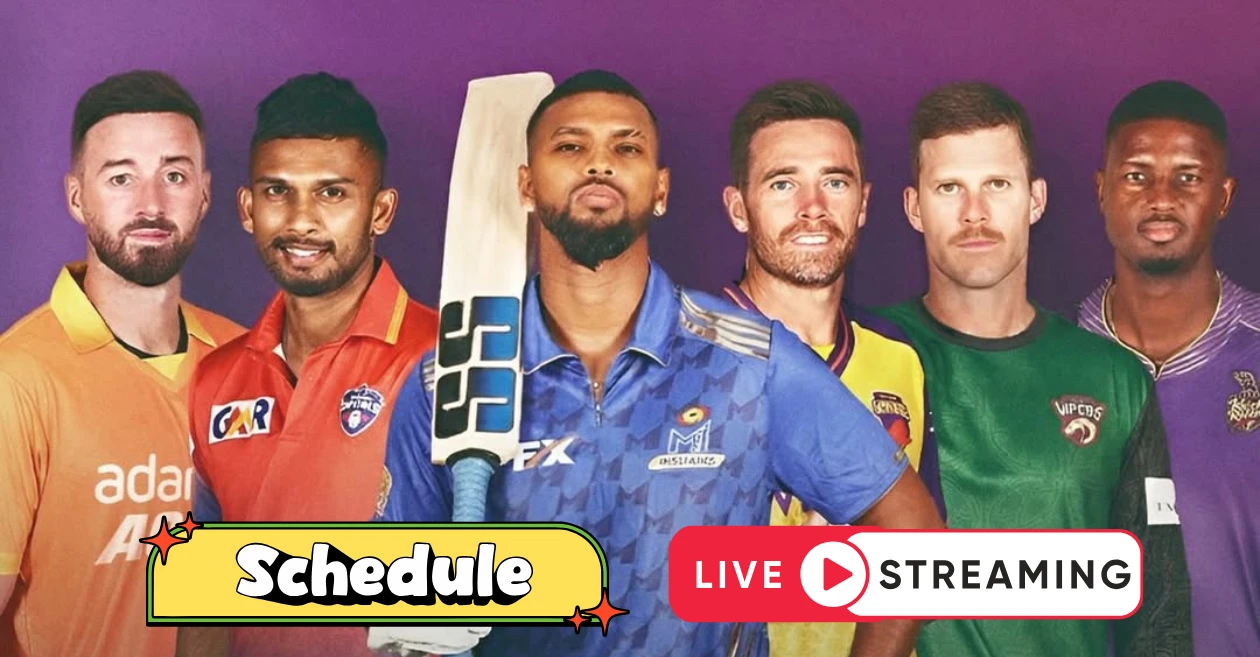 ILT20 Season 4 Schedule: Broadcast, Live Streaming details – When and where to watch in India, Pakistan, USA, Caribbean, UK & other countries