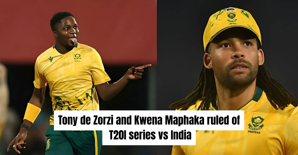 IND vs SA: Tony de Zorzi and Kwena Maphaka ruled of T20I series vs India; South Africa announce updated squad