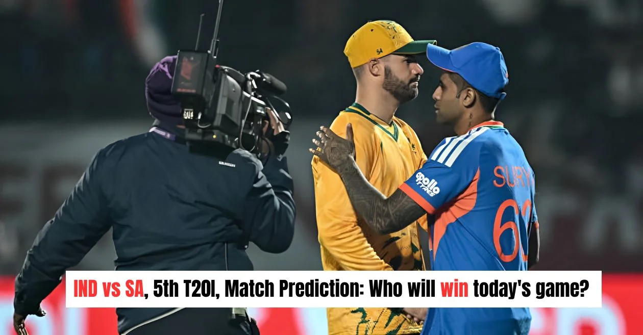 IND vs SA, 5th T20I, Match Prediction: Who will win today’s game between India and South Africa?