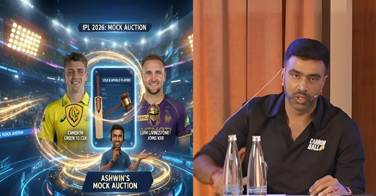 IPL 2026: Cameron Green to CSK, Liam Livingstone joins KKR – Full list of sold and unsold players in Ravichandran Ashwin’s mock auction
