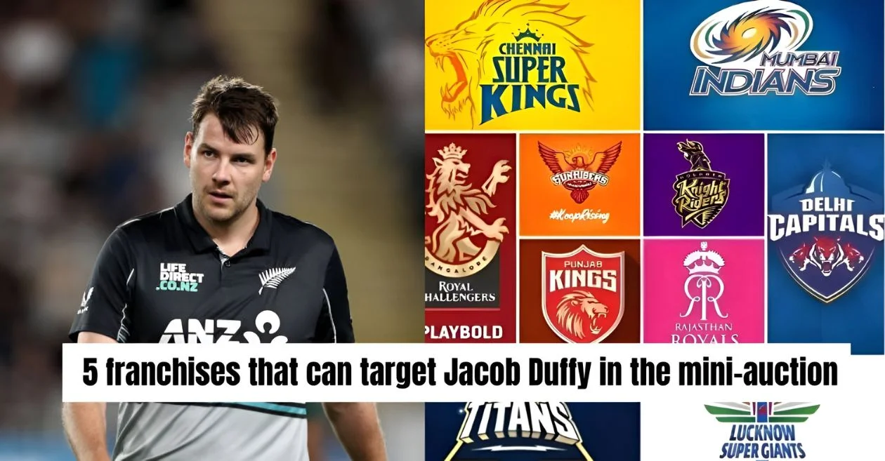 IPL 2026: 5 franchises that can target Jacob Duffy in the mini-auction