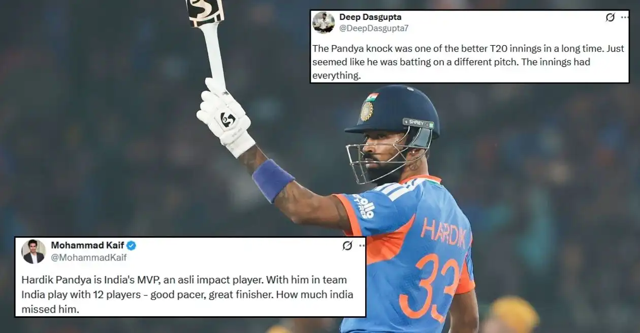 Fans erupt as Hardik Pandya propels India to emphatic win over South Africa in the first T20I