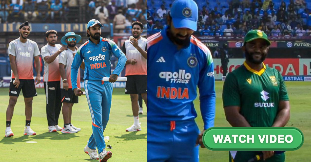 WATCH: KL Rahul’s epic celebration after India ends toss jinx | IND vs SA, 3rd ODI