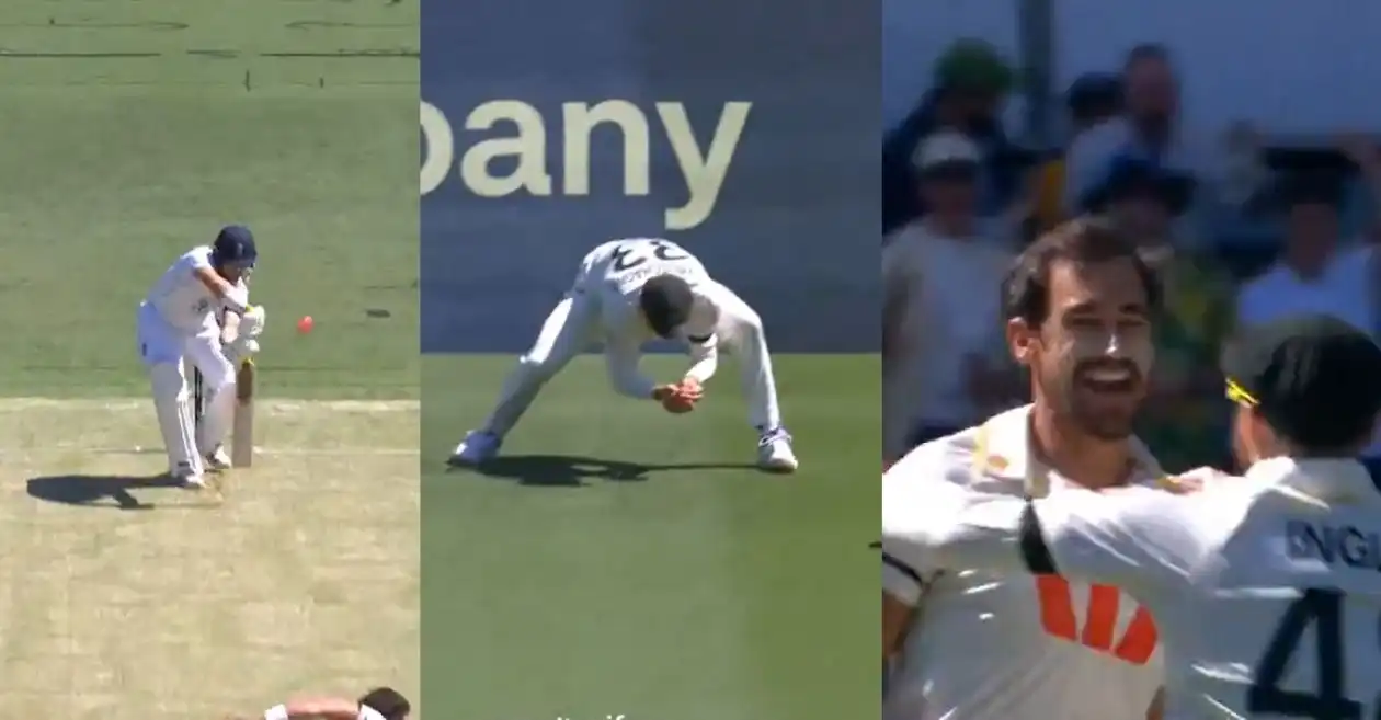Ashes 2025-26 [WATCH]: Mitchell Starc removes Ben Duckett for a golden duck on Day 1 of Pink-Ball Test