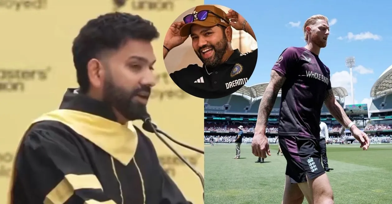 WATCH: Rohit Sharma takes a cheeky dig at England after their poor show in Ashes 2025–26