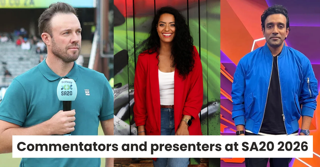 SA20 2026: Full list of commentators and presenters at South Africa’s explosive T20 cricket league