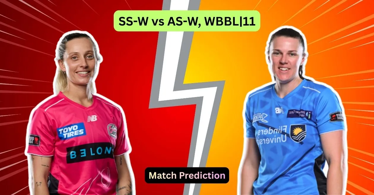 SS-W vs AS-W, WBBL|11 Match Prediction: Who will win today’s game between Sydney Sixers and Adelaide Strikers?