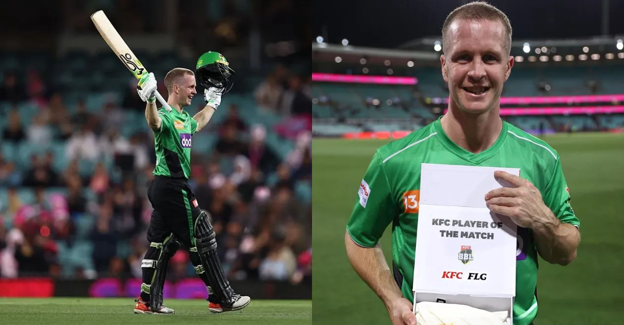 Sam Harper’s explosive ton powers Melbourne Stars to a dominant win over Sydney Sixers in BBL|15