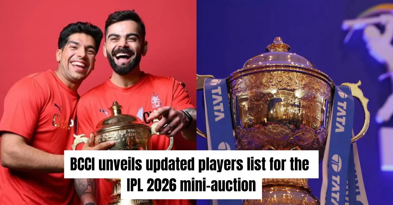 BCCI updates IPL 2026 players auction list with last-minute changes; Swastik Chikara among 9 new players – check out the names and base prices