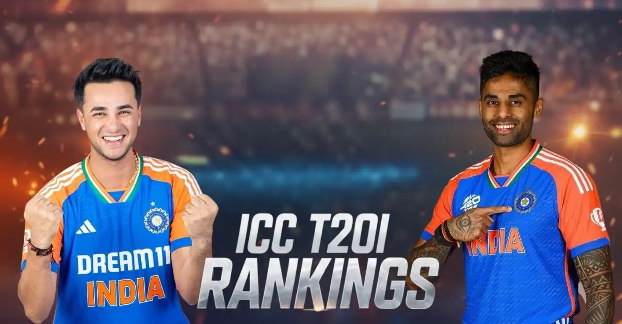 ICC T20I Rankings: Abhishek Sharma holds numero uno spot, Suryakumar Yadav breaks into top 10