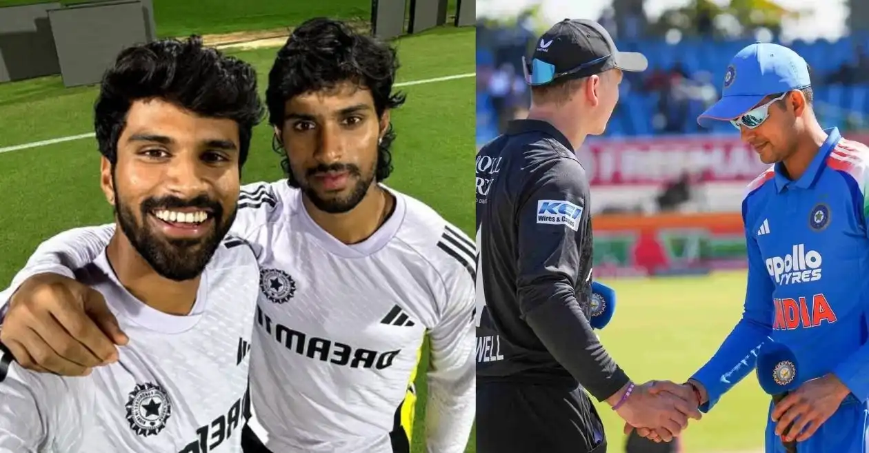 BCCI announces replacements of Washington Sundar and Tilak Varma for the T20I series against New Zealand