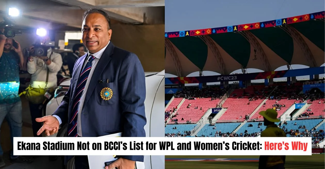 Here’s why BCCI excludes Lucknow’s Ekana Stadium from hosting WPL and other Women’s cricket events