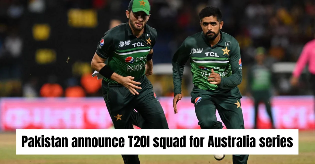 Babar Azam and Shaheen Afridi back as Pakistan announces T20I squad for home series against Australia