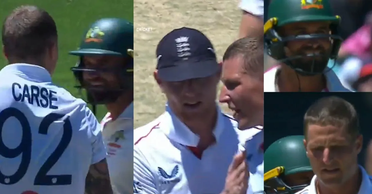Ashes 2025-26 [WATCH]: Brydon Carse fumes at Jake Weatherald and umpire Ahsan Raza after a failed DRS call on Day 5 of the SCG Test