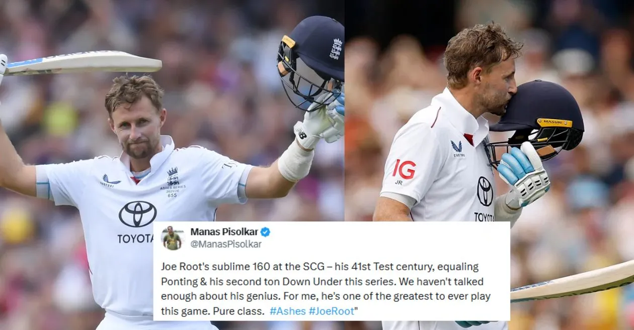 Ashes 2025-26: Fans go gaga as Joe Root equals Ricky Ponting with a magnificent 41st Test ton vs Australia on Day 2 of Sydney Test