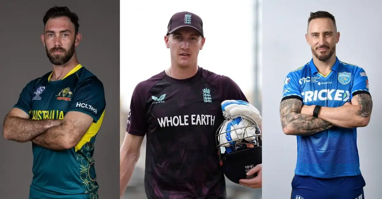 Glenn Maxwell, Harry Brook and Faf du Plessis pull out of PSL 2026 – Reports
