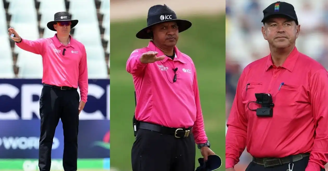 ICC announces match officials for U19 World Cup 2026