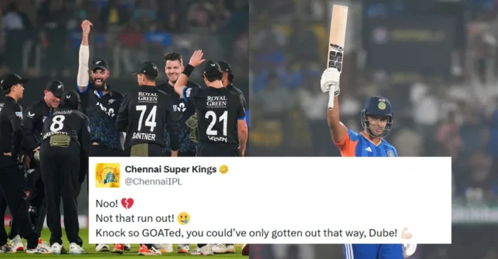 Fans react after Shivam Dube’s brave knock falls short as New Zealand ends losing streak with 50-run win over India in 4th T20I