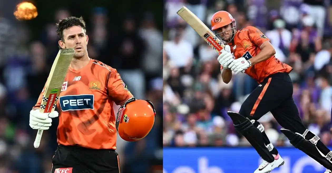 Mitchell Marsh’s 102, Aaron Hardie’s 94 lead Perth Scorchers to emphatic win over Hobart Hurricanes in BBL|15