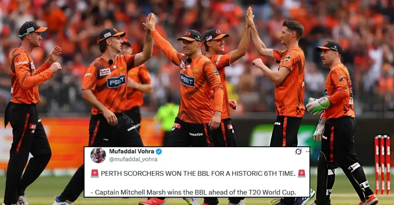 Fans go wild as Perth Scorchers bulldoze Sydney Sixers in BBL|15 final to bag 6th title