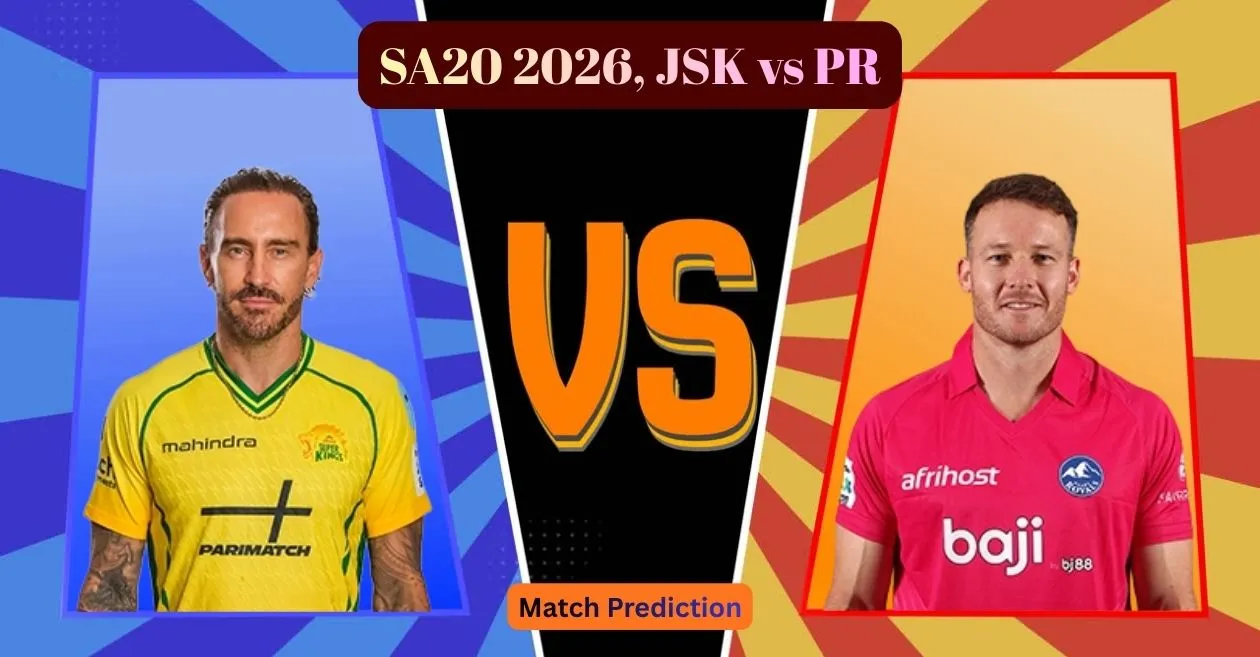 SA20 2025-26, JSK vs PR Match Prediction: Who will win today’s game between Joburg Super Kings and Paarl Royals?