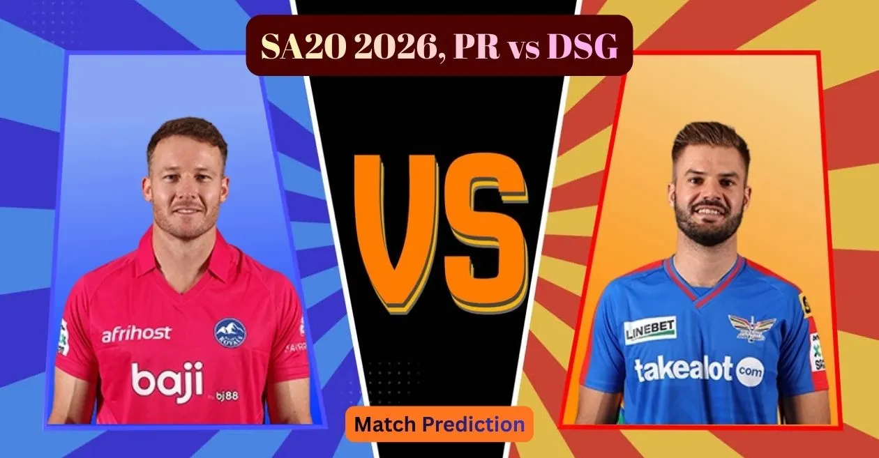 SA20 2026, PR vs DSG Match Prediction: Who will win today’s game between Paarl Royals and Durban’s Super Giants?