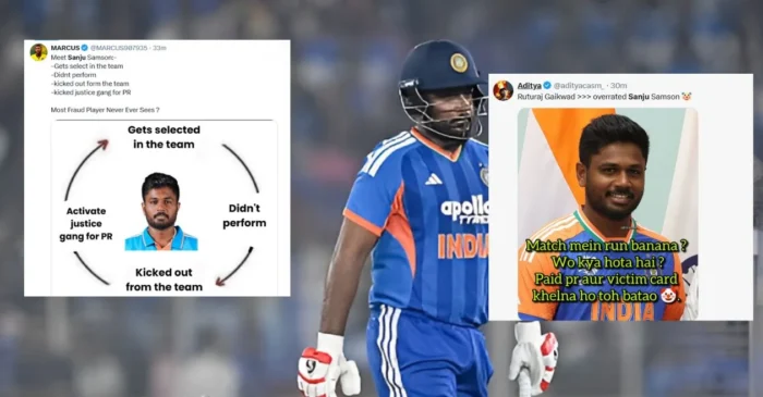 Fans spark meme fest after Sanju Samson’s another batting failure in Raipur T20I – IND vs NZ