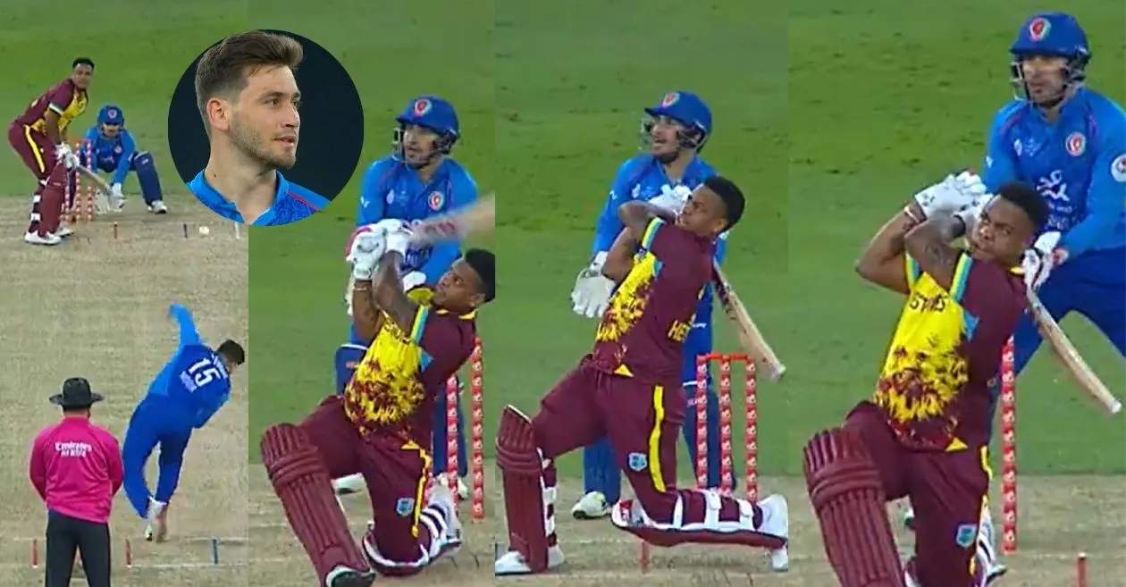 AFG vs WI [WATCH]: 6,6,6! Shimron Hetmyer smokes Noor Ahmad for a triple six assault in 2nd T20I