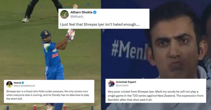 IND vs NZ: Fans fume as Shreyas Iyer’s reckless shot leads to soft dismissal in ODI series decider