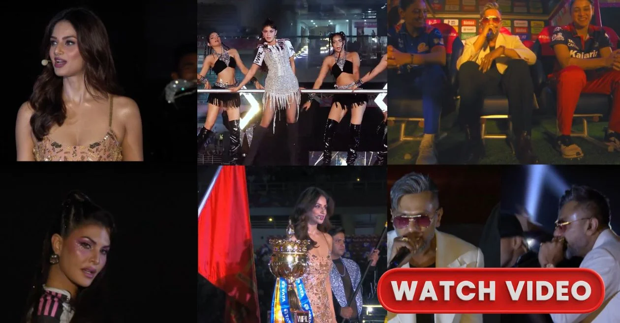 WATCH: WPL 2026 opening ceremony turns electric as Yo Yo Honey Singh, Jacqueline Fernandez and Harnaaz Sandhu steal the show