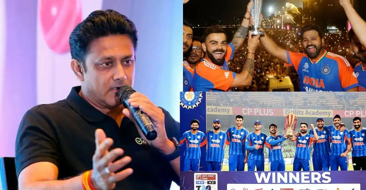 Anil Kumble reveals why India’s 2024 T20 World Cup-winning team has an edge over the 2026 squad