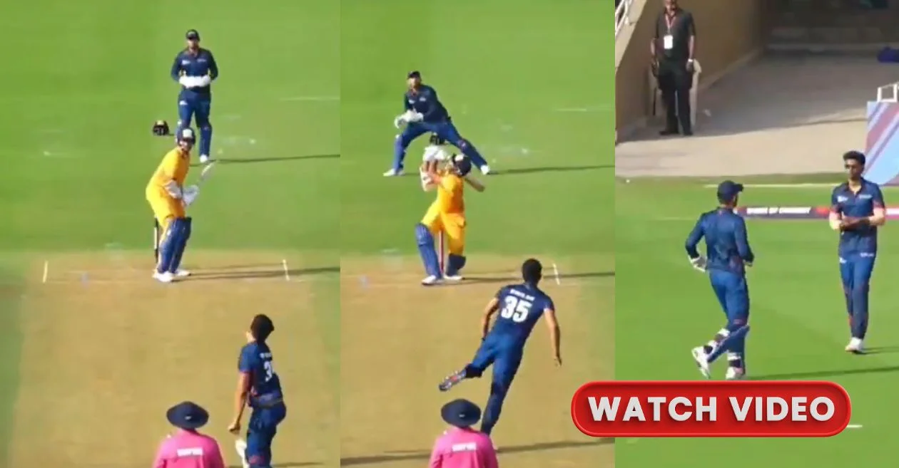 WATCH: Arjun Tendulkar makes headlines after dismissing Yashasvi Jaiswal’s brother in DY Patil T20 Cup 2026