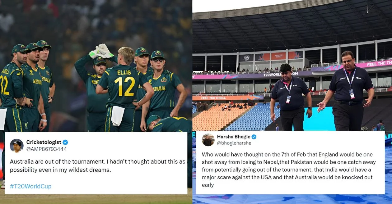 Fans react as Australia faces elimination from T20 World Cup 2026 after rain washes Ireland vs Zimbabwe clash in Pallekele