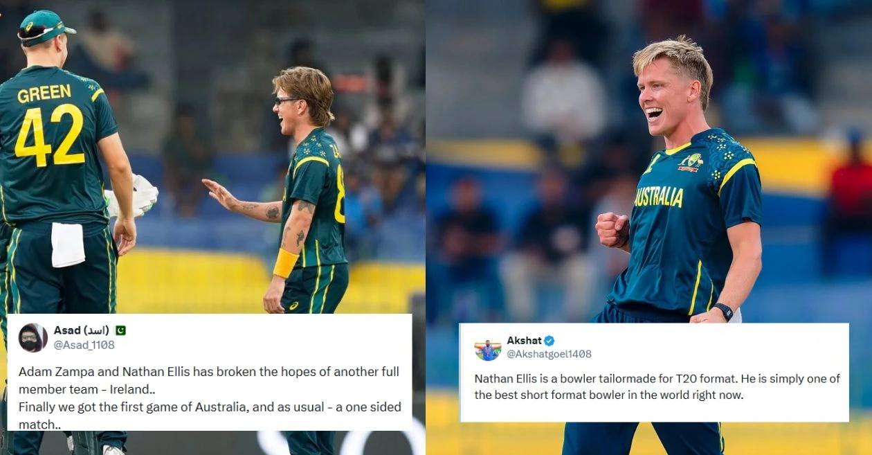 Fans erupt as Nathan Ellis and Adam Zampa dismantle Ireland, powering Australia to a crushing win at the T20 World Cup 2026