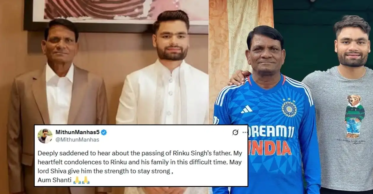 Fans mourn tragic demise of Rinku Singh’s father during T20 World Cup 2026