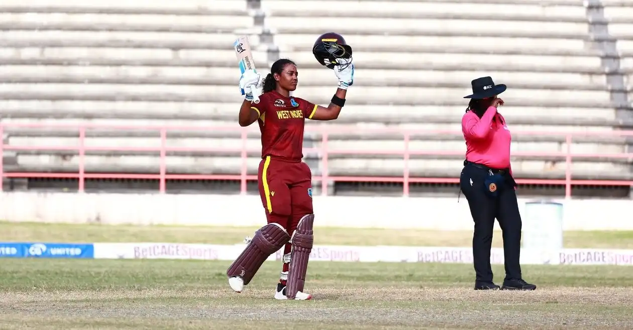 Hayley Matthews’ stunning century helps West Indies avoid clean sweep against Sri Lanka in WODI series