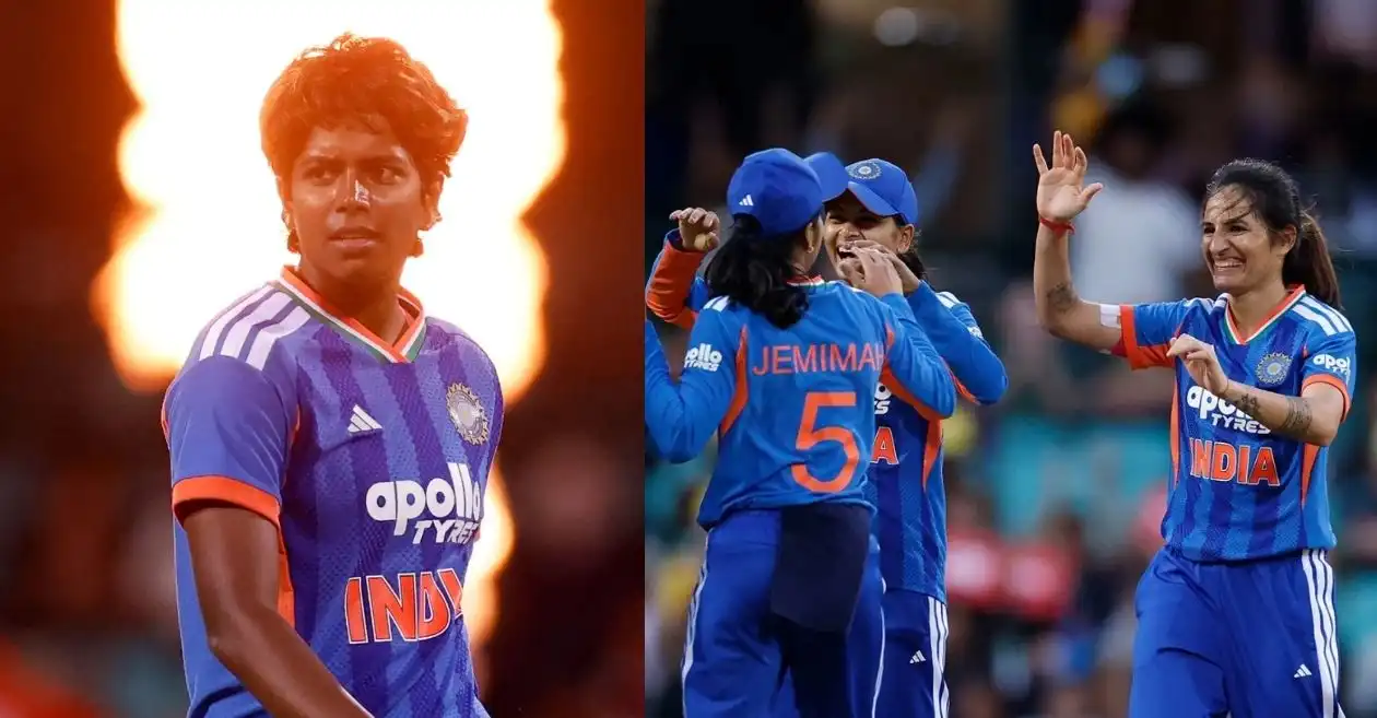 Arundhati Reddy’s fiery bowling powers India to emphatic win over Australia in rain-hit first Women’s T20I
