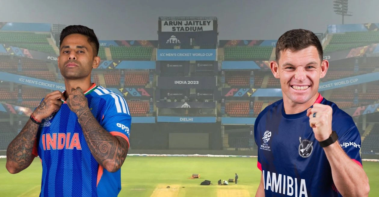 India vs Namibia, T20 World Cup 2026: Pitch Report and Weather Forecast for IND vs NAM clash in Delhi