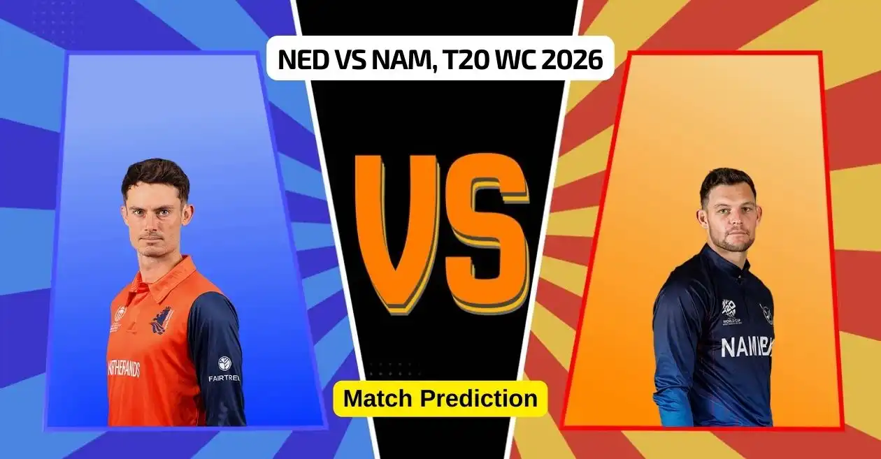 NED vs NAM, T20 World Cup 2026 Match Prediction: Who will win today’s game between Netherlands and Namibia?