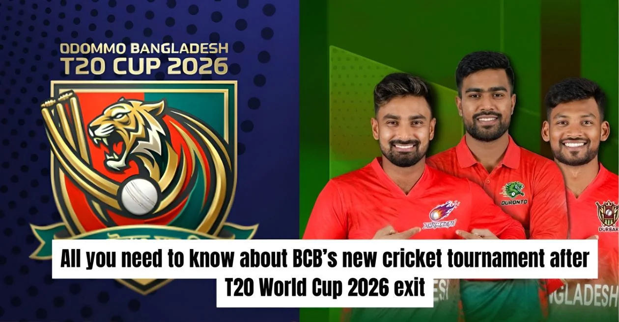 ODOMMO Bangladesh T20 Cup 2026: Full details on BCB’s new cricket tournament after T20 World Cup 2026 withdrawal