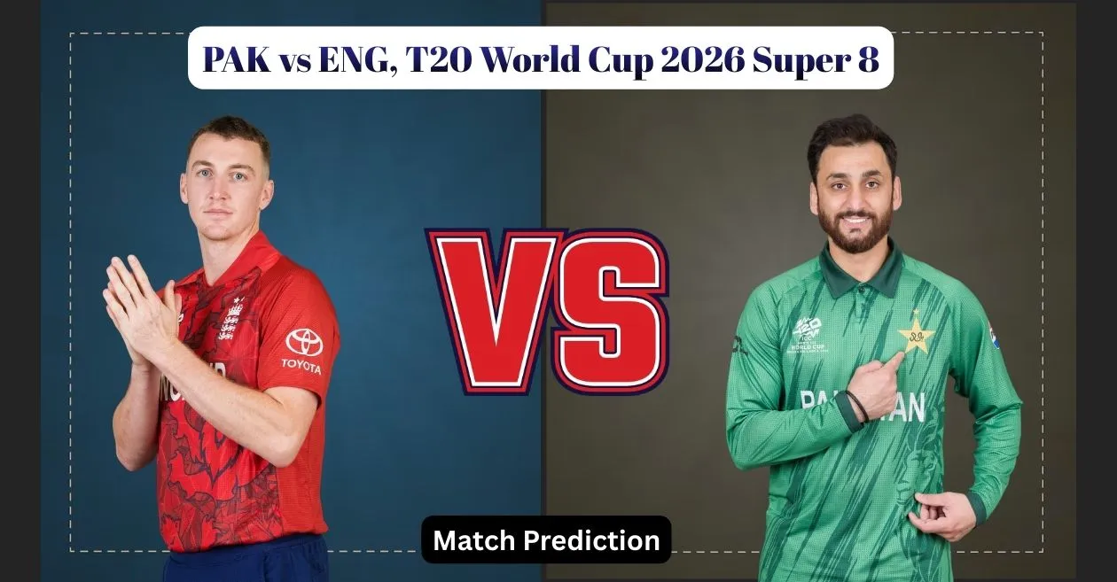 PAK vs ENG, T20 World Cup 2026 Super 8 Match Prediction: Who will win today’s game between Pakistan and England? 