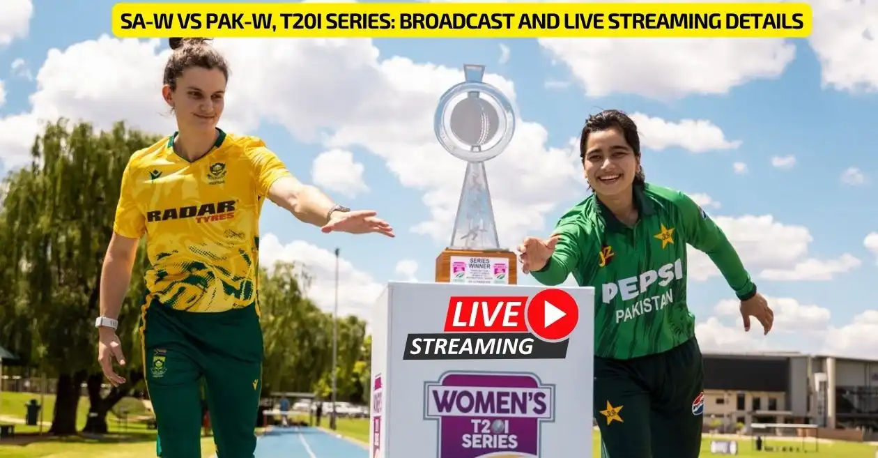 SA-W vs PAK-W, T20I Series: Date, Match Time, Broadcast & Live Streaming details