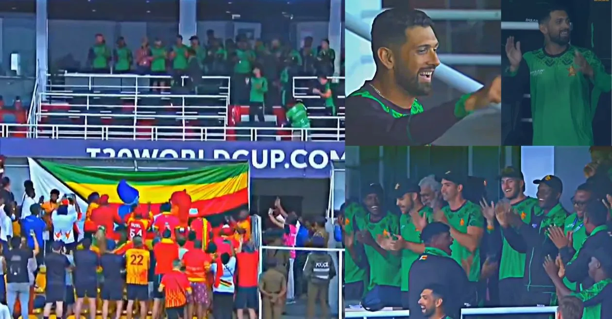 WATCH: Sikandar Raza leads joyful celebrations after Zimbabwe’s Super 8 qualification at T20 World Cup 2026