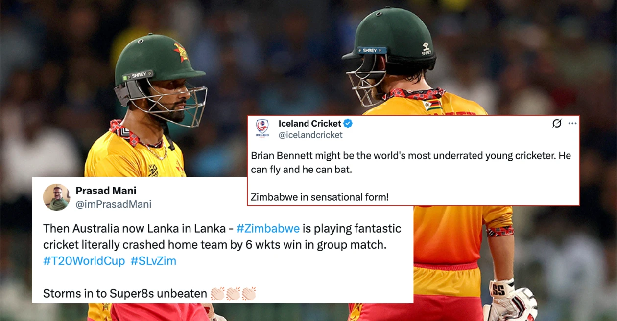 T20 World Cup 2026: Fans go berserk as Zimbabwe thump Sri Lanka to remain unbeaten in Group B