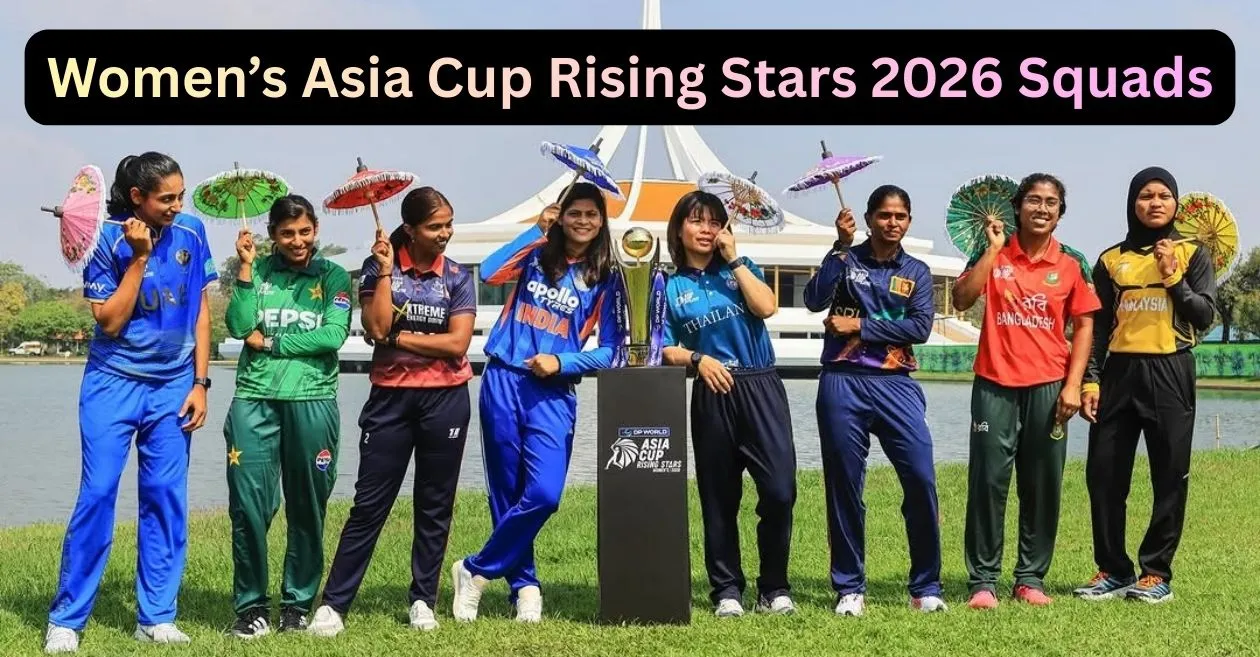 Women’s Asia Cup Rising Stars 2026 Squads: Players list and captains of all teams