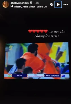 Ananya Panday 2026 win