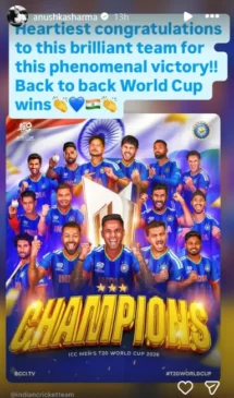 Anushka Sharma 2026 WIN