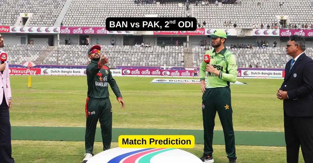 BAN vs PAK, 2nd ODI Match Prediction: Who will win today’s game between Bangladesh and Pakistan?